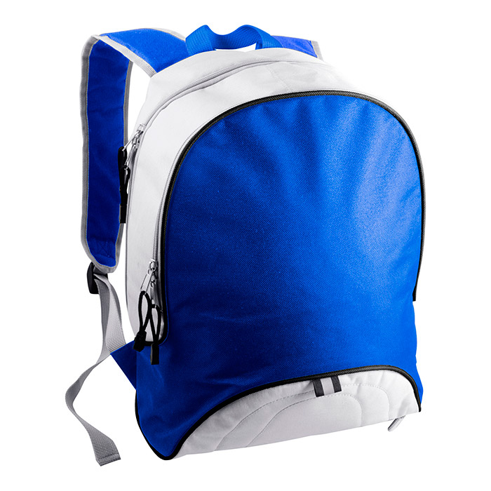 TX-023, Mochila back pack escolar fabricada en pvc, colores: azul, negro y rojo