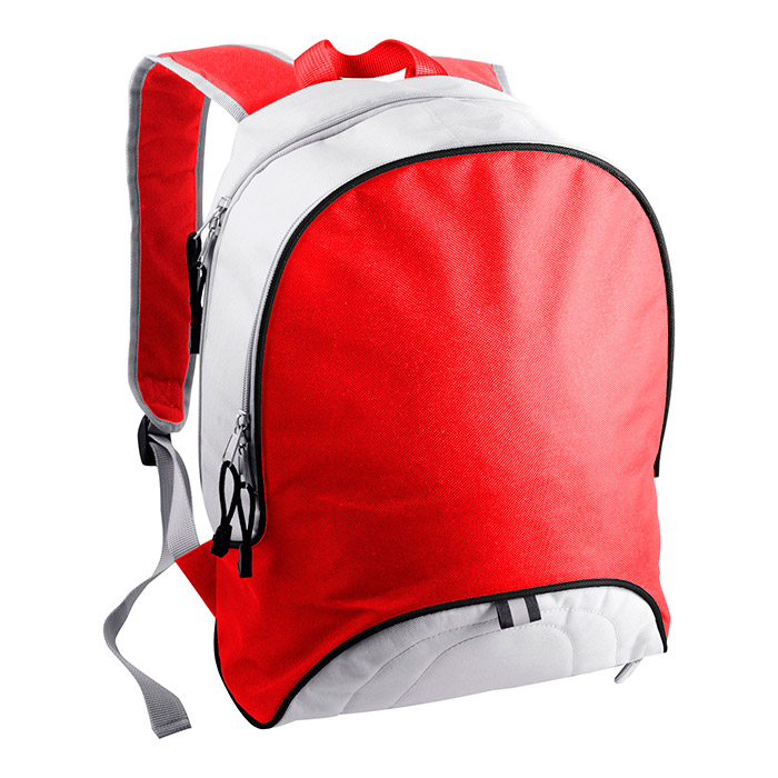 TX-023, Mochila back pack escolar fabricada en pvc, colores: azul, negro y rojo