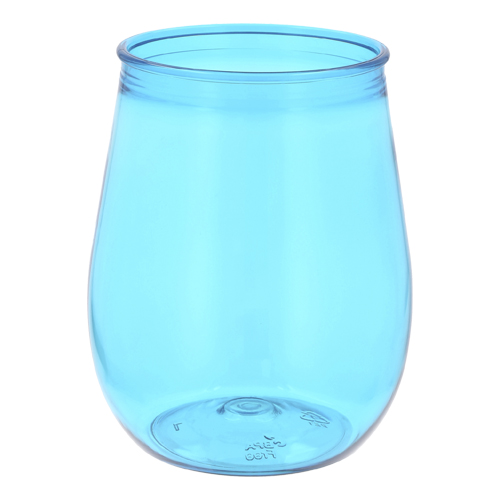 T-133, Vaso plástico de color. Cap. 350 ml.